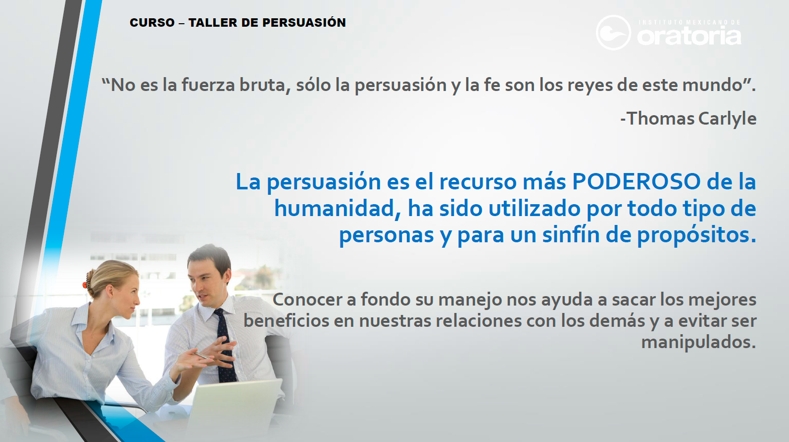 Curso y taller de persuasión 2